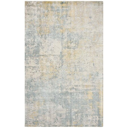Safavieh 9 x 12 ft. Mirage Collection Contemporary Rectangle Hand Loomed Rug Turquoise & Grey MIR334K-9